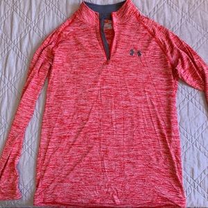 UA Heat gear Quarter Zip Pullover